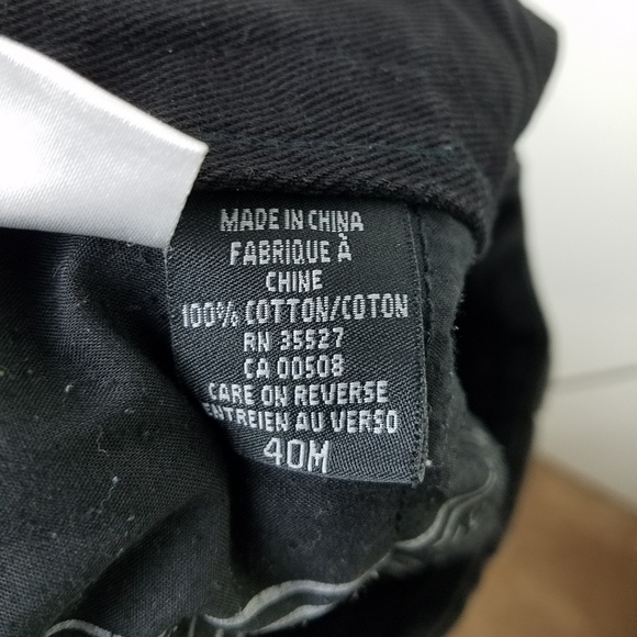 marithe francois girbaud black mens jeans size 40 - Picture 5 of 7